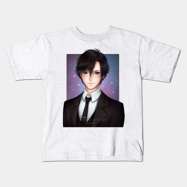 Jumin - Mystic Messenger Kids T-Shirt by Mari945